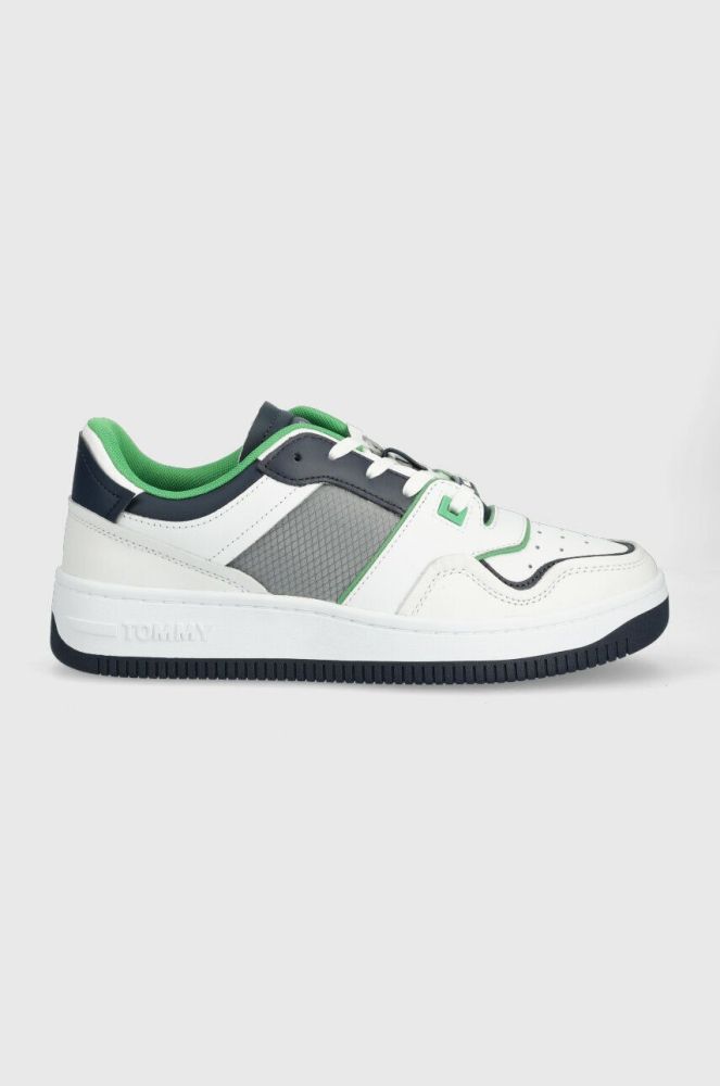 Кросівки Tommy Jeans BASKET MESH колір білий EM0EM01166
