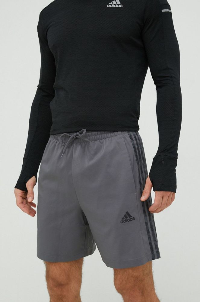 Шорти для тренувань adidas Essentials Chelsea чоловічі колір сірий