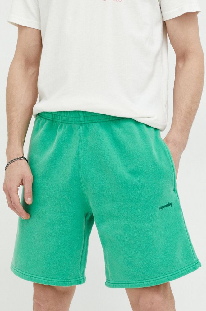 Шорти Superdry чоловічі колір зелений (3007640)
