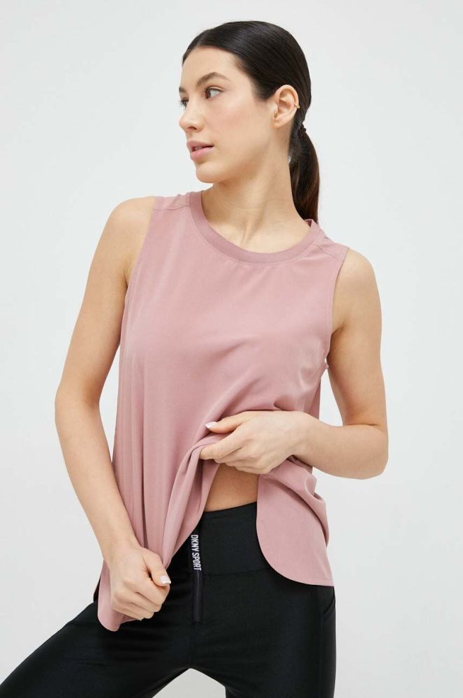 Топ Dkny жіночий колір рожевий (3040301)