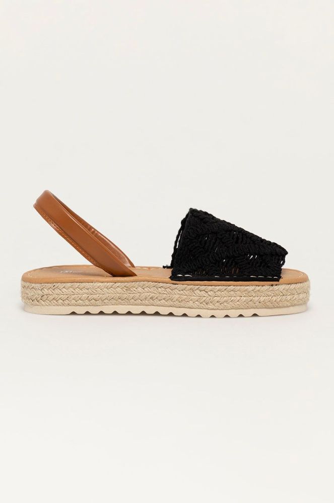 Сандалі Answear Lab Best Shoes жіночі колір чорний на платформі