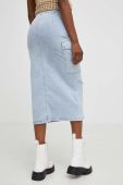 Джинсова спідниця Answear Lab midi пряма колір блакитний (3304468)